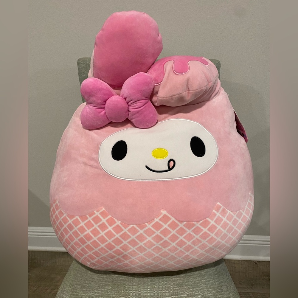 Sanrio My Melody Pink Ice Cream Plush